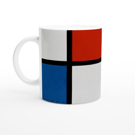 Piet Mondrian ⎮ Composition with Red, Blue and Yellow ⎮ 11oz Mug