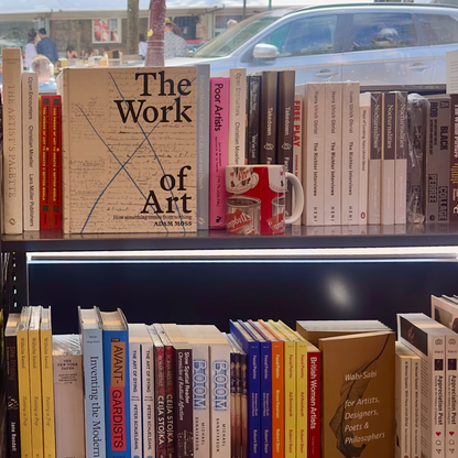 Andy Warhol soup can ceramic mug filled with coffee, pop art-inspired gift for art and design lovers