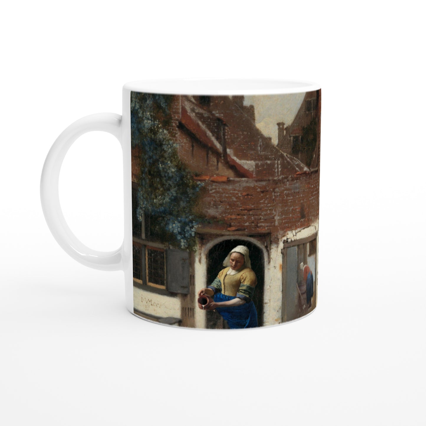 Johannes Vermeer Mug ⎮ The Little Street: Milkmaid & Girl with a Pearl Earring