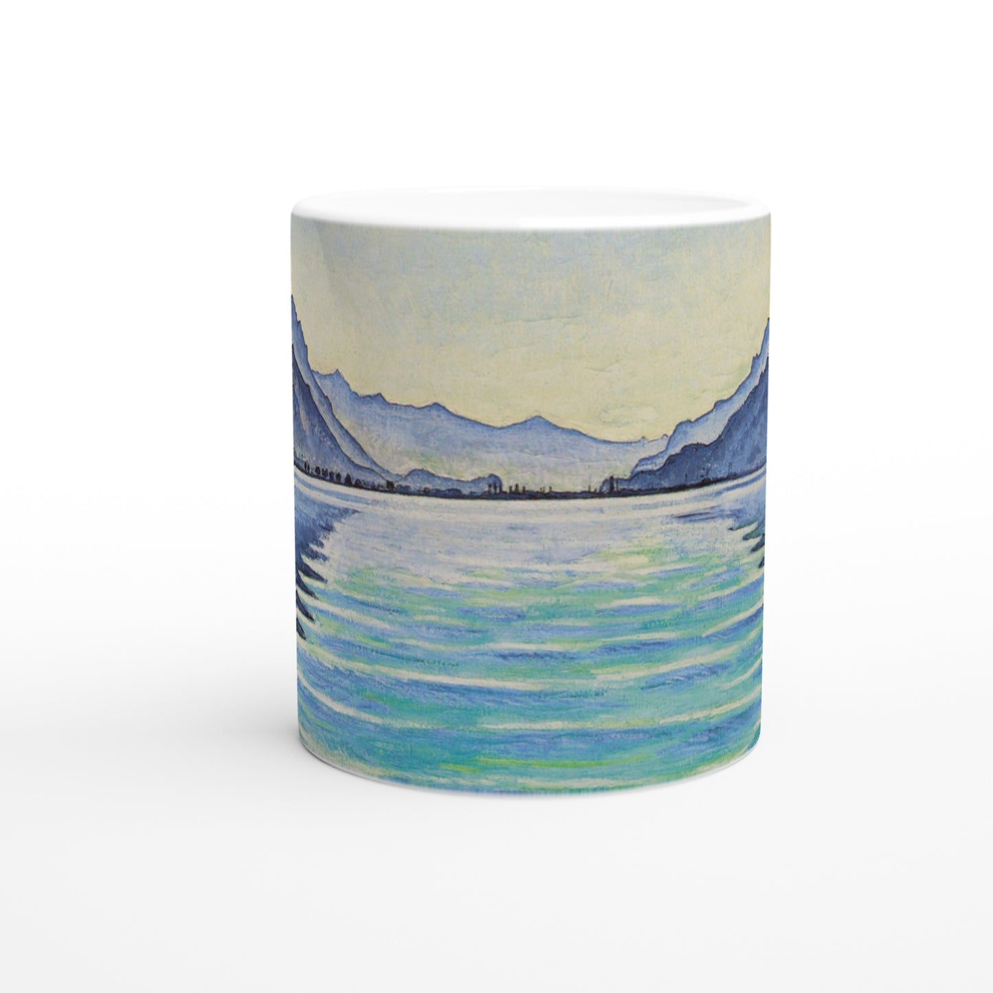 Ferdinand Hodler ⎮ Lake Thun: Symmetric Reflection ⎮ 11oz Mug
