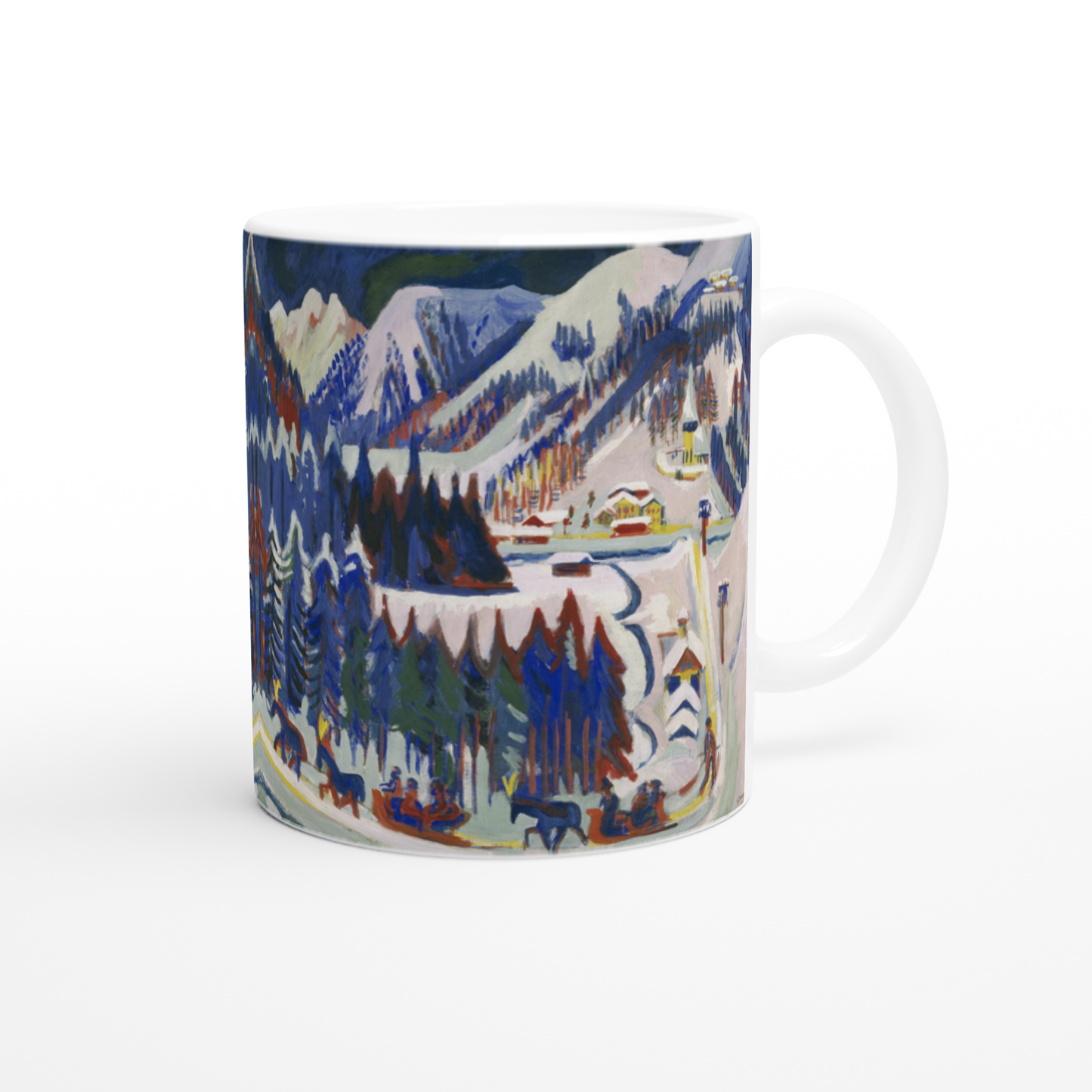 Ernst Ludwig Kirchner Mug ⎮ The Sertig Valley