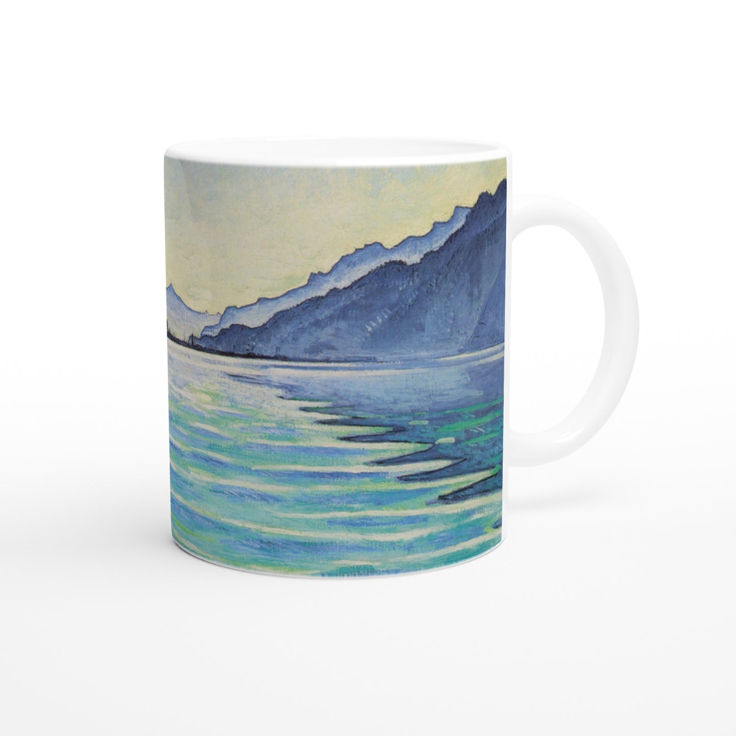 Ferdinand Hodler ⎮ Lake Thun: Symmetric Reflection ⎮ 11oz Mug
